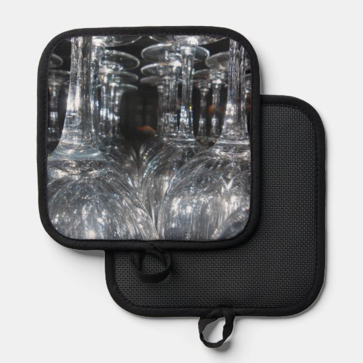 Die Rolle der Ausgesprochenen Topflappen (Vorderseite/Rückseite)