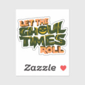 Die Rolle der ghoul-Zeiten gelassen Aufkleber (Blatt)