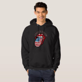 Die Rolle der Rolling Stones USA Hoodie (Vorne ganz)