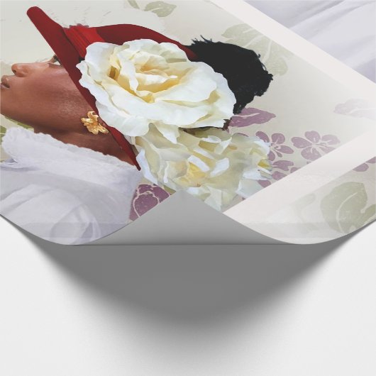 "Die Rolle der schwarzen Frauen spielte in der Ren Geschenkpapier (Ecke)