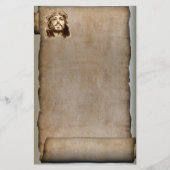 Die Rolle des Jesus Christus, Dornenkrone Briefpapier (Vorderseite)
