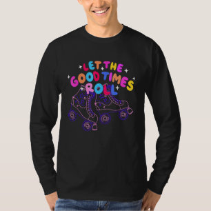 Die Rolle "Gute Zeiten" gelassen - Vintage Rollerb T-Shirt