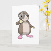 Die Rolle mit dem Zierglas Karte (Gelbe Blume)