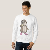 Die Rolle mit dem Zierglas Sweatshirt (Vorne ganz)