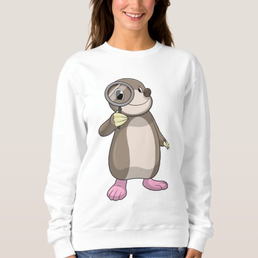 Die Rolle mit dem Zierglas Sweatshirt (Vorderseite)