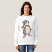 Die Rolle mit dem Zierglas Sweatshirt (Vorne ganz)