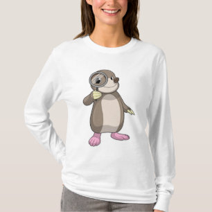 Die Rolle mit dem Zierglas T-Shirt