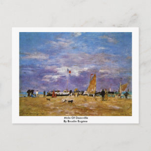 Die Rolle von Deauville von Boudin Eugène Postkarte