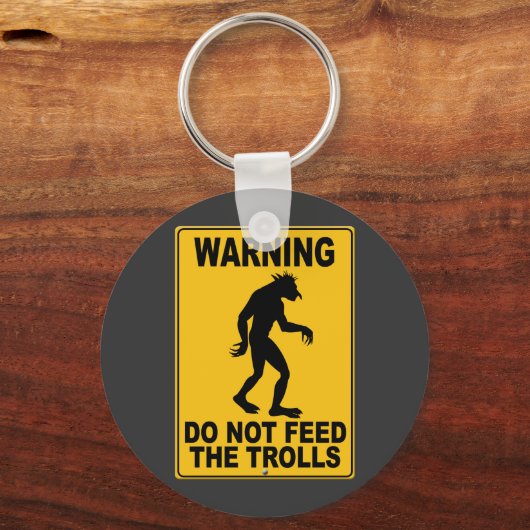 Die Rollen nicht Gefüttert Schlüsselanhänger (Vorderseite)