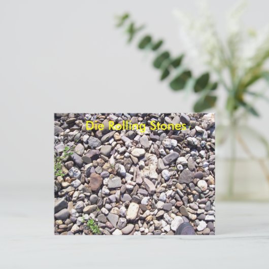 Die Rollsteine Postkarte (Stehend Vorderseite)