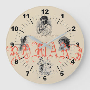 "Die Roma" Große Wanduhr