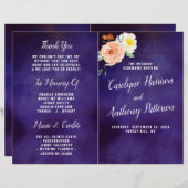 Die Romantik der blühenden Hochzeitskollektion (Vorne/Hinten)