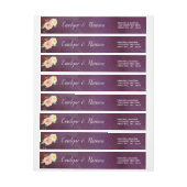 Die Romantik der blühenden Hochzeitskollektion (Bogen)