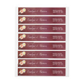 Die Romantik der blühenden Hochzeitskollektion (Bogen)