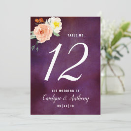 Die Romantik der blühenden Hochzeitskollektion Einladung