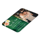 Die Romantik der blühenden Hochzeitskollektion Magnet (Linke Seite)