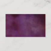 Die Romantik der blühenden Hochzeitskollektion Platzkarte (Rückseite)