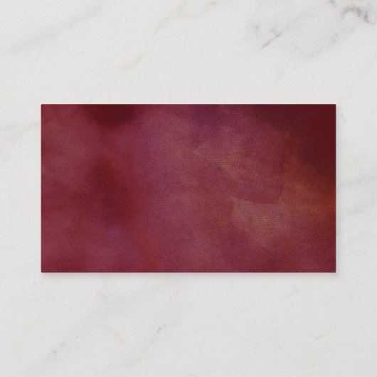 Die Romantik der blühenden Hochzeitskollektion Platzkarte (Rückseite)