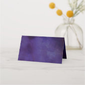 Die Romantik der blühenden Hochzeitskollektion Platzkarte (Rückseite)