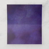 Die Romantik der blühenden Hochzeitskollektion Platzkarte (Innenseite Aufgefaltet)