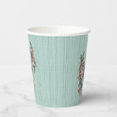 Die Romantik der Seidenaqua Pappbecher (Links)