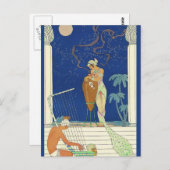 Die Romantik des Parfums Ägypten von George Barbie Postkarte (Vorne/Hinten)