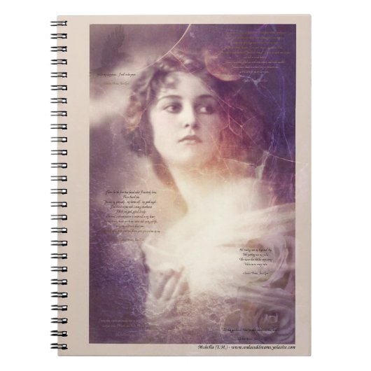 Die Romantik von Jane - mit Text Notizblock (Vorderseite)