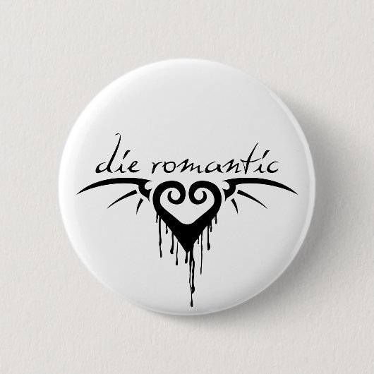 die romantisch button (Vorderseite)