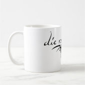 die romantisch kaffeetasse (Links)