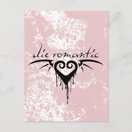 die romantisch postkarte (Vorderseite)