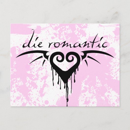 die romantisch postkarte (Vorderseite)
