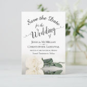 Die romantische Hochzeit der Elfenbeinküste Save The Date (Stehend Vorderseite)