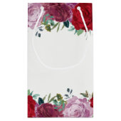 Die romantische Hochzeitskollektion der Blumen Kleine Geschenktüte (Rückseite)