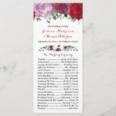 Die romantische Hochzeitskollektion der Blumen Programm (Vorderseite)