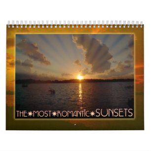 Die romantischsten Sonnenuntergänge Kalender