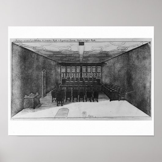 Die Romer-Halle in Frankfurt am Main Poster (Vorne)