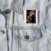 Die römische Märtyrerin Agnes von Domenico Zampier Button (Beispiel)