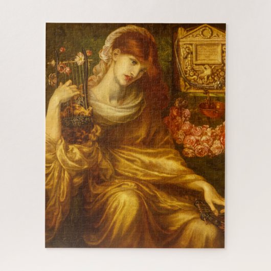 Die römische Witwe von Dante Gabriel Rossetti Puzzle (Vertikal)