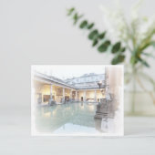 Die römischen Bäder, das Bad Postkarte (Stehend Vorderseite)