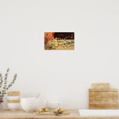 Die römischen Maidens von Juan Luna. Poster (Küche)