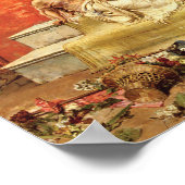 Die römischen Maidens von Juan Luna. Poster (Ecke)