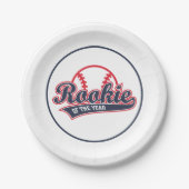 Die Rookie des Jahres Pappteller (Vorderseite)