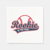 Die Rookie des Jahres Serviette (Vorderseite)