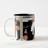 Die Rookie Zweifarbige Tasse (Links)