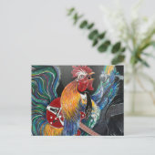 Die Roost-Bewegung Postkarte (Stehend Vorderseite)