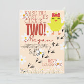 Die RoosT einladen Einladung (Stehend Vorderseite)