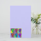 Die Rooster sind wild geworden! Briefpapier (Stehend Vorderseite)