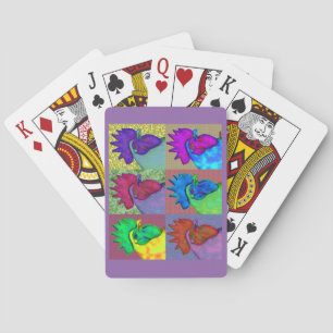 Die Rooster sind wild geworden! Spielkarten