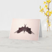 Die Rorschach-Prüffarbenplatte 5-Bat Moth Karte (Gelbe Blume)