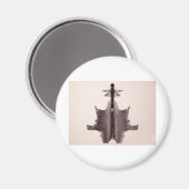 Die Rorschach-Prüffarbenplatte 6 verbirgt die Haut Magnet (Vorderseite/Rückseite)